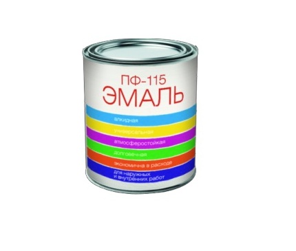 Эмаль ПФ-115 Черная 20кг