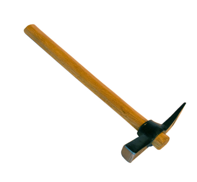 Молоток-кирочка с деревянной ручкой